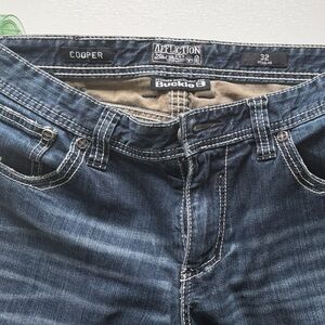 Affliction Blue Bootcut Jeans